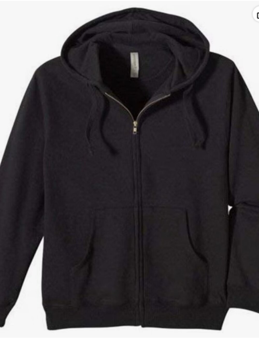 ECOnscious Men's 80% Organic Cotton 20% Polyester Fleece Zip Hoody